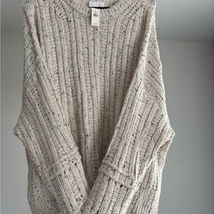 Aerie Cream Knit Sweater